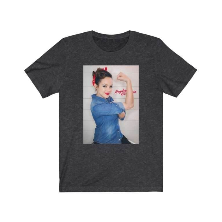 Actress Hayley Orrantia Women Power - Premium Unisex T-Shirt