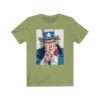 Uncle Sam I Want You Poster Art - Premium Unisex T-Shirt - Image 7
