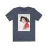 Sunday Magazine Cover by James Montgomery Flagg - Premium Unisex T-Shirt - Image 13