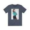 The Goldbergs Hayley Orrantia in Green Fringe Jacket - Premium Unisex T-Shirt - Image 13