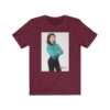 The Goldbergs Hayley Orrantia in Green Fringe Jacket - Premium Unisex T-Shirt - Image 16