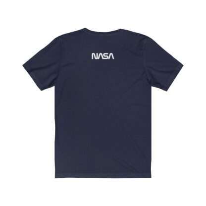 NASA Mars 2020 navy-blue unisex t-shirt - back
