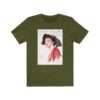 Sunday Magazine Cover by James Montgomery Flagg - Premium Unisex T-Shirt - Image 8