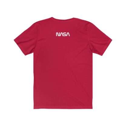 NASA Mars 2020 red unisex t-shirt - back
