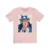 Uncle Sam I Want You Poster Art - Premium Unisex T-Shirt - Image 4