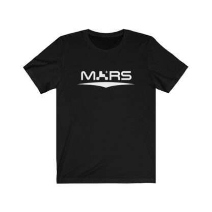 NASA Mars 2020 black unisex t-shirt - front