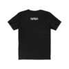 NASA Mars 2020 black unisex t-shirt - back