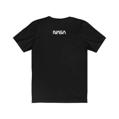 NASA Mars 2020 black unisex t-shirt - back