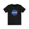 Black classic NASA logo t-shirt