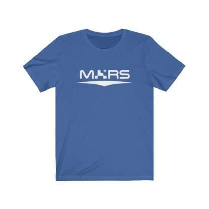 NASA Mars 2020 blue unisex t-shirt - front