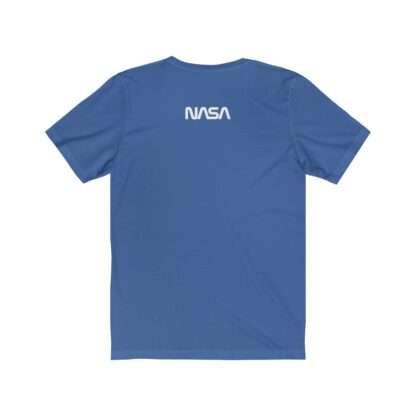 NASA Mars 2020 blue unisex t-shirt - back