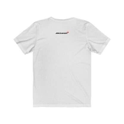 McLaren Artura white t-shirt unisex premium - back