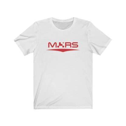 NASA Mars 2020 white unisex t-shirt - front