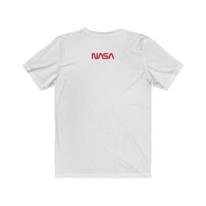 NASA Mars 2020 white unisex t-shirt - back