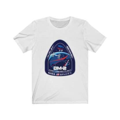 NASA Demo-2 mission unisex t-shirt - white