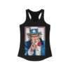 Uncle Sam I Want You Poster Art - Women's Racerback Tank - Image 3