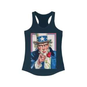 Uncle Sam I Want You Poster Art - Women's Racerback Tank