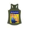 We Can Do it! WWII Poster Art - Women's Racerback Tank - Image 5