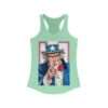 Uncle Sam I Want You Poster Art - Women's Racerback Tank - Image 7