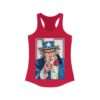 Uncle Sam I Want You Poster Art - Women's Racerback Tank - Image 15