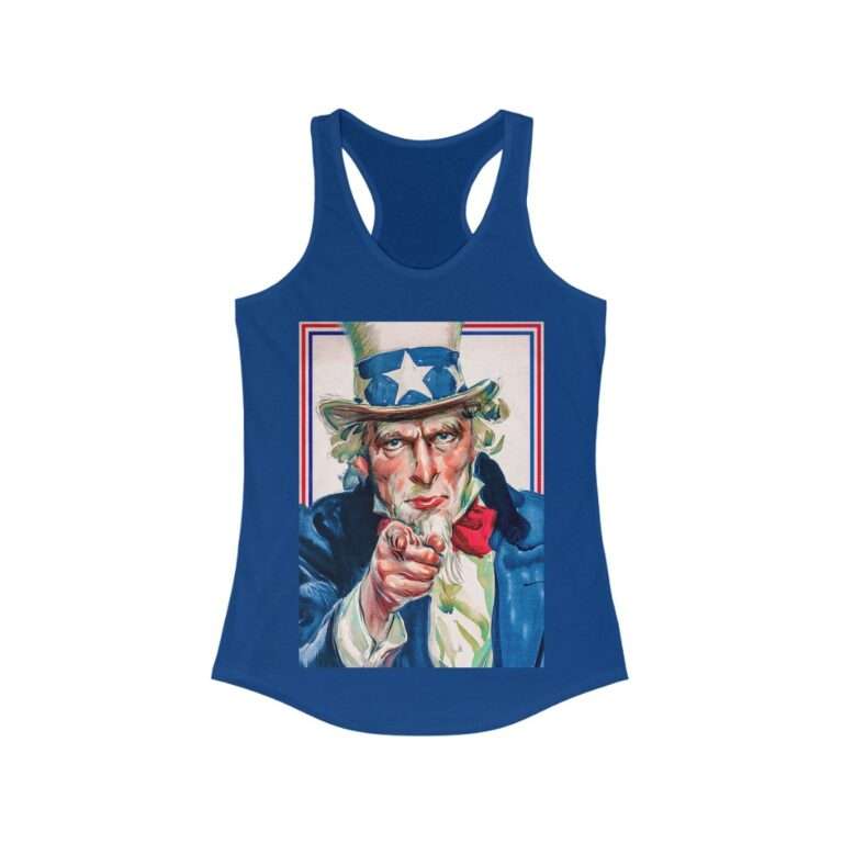 Uncle Sam I Want You Poster Art - Women's Racerback Tank - Image 11