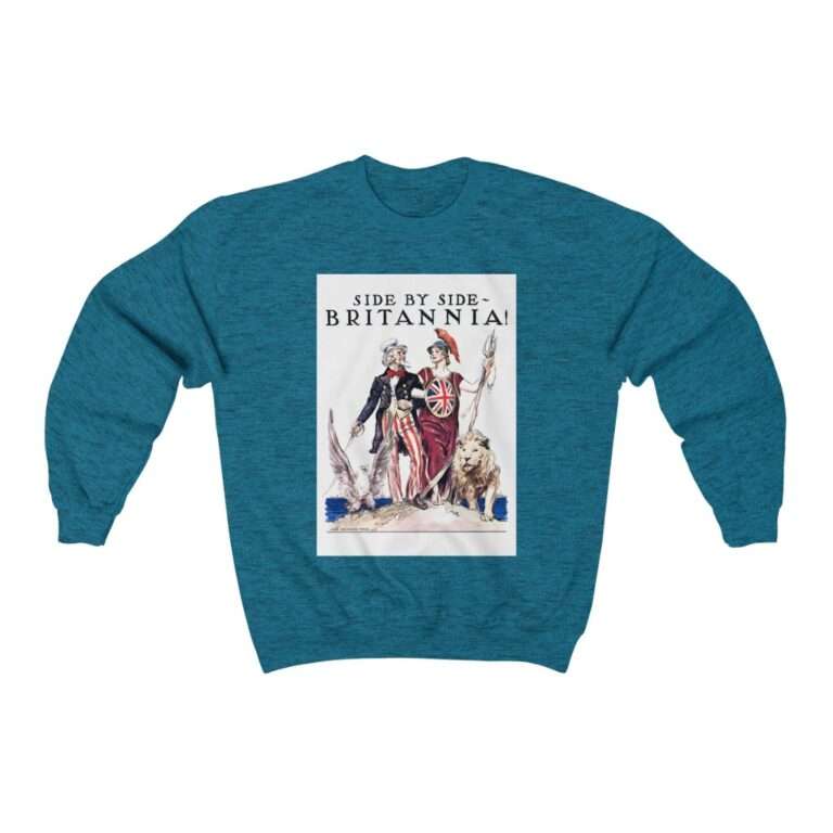 Uncle Sam Side by Side Britannia - James Montgomery Flagg - Sweatshirt - Image 10