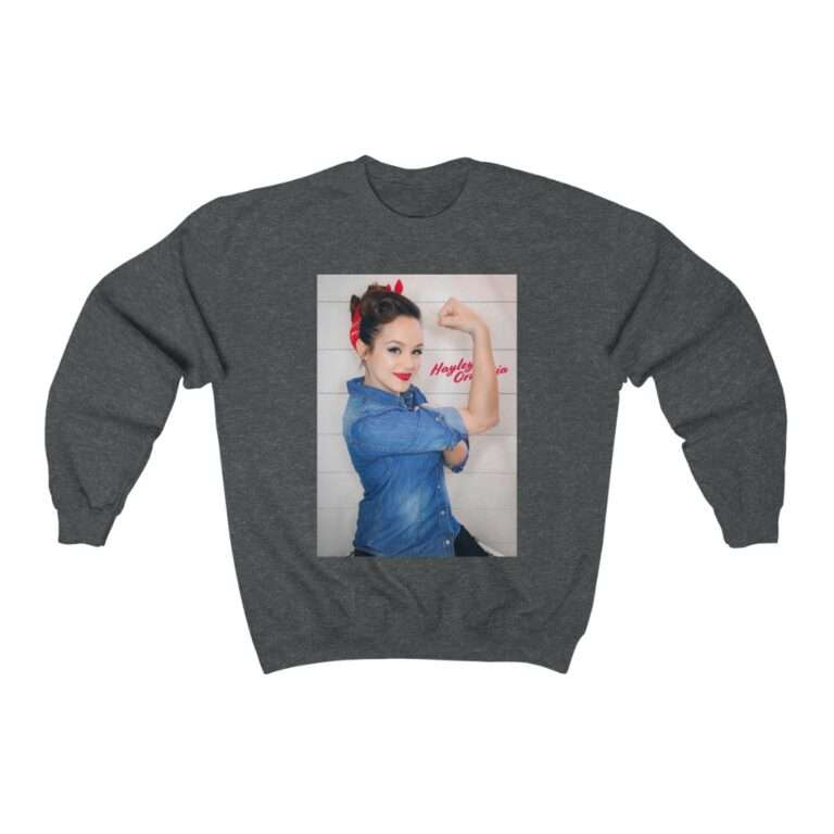 Actress Hayley Orrantia Women Power - Sweatshirt - Image 9