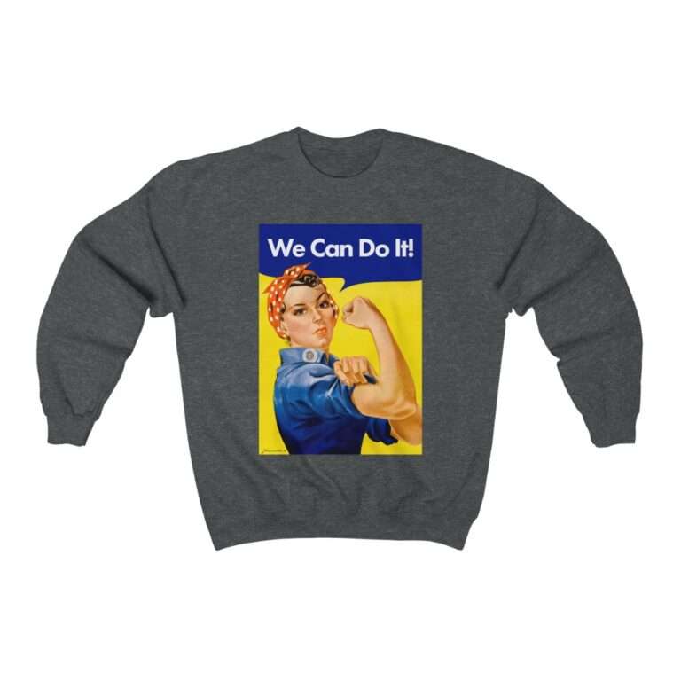 We Can Do it! WWII Poster Art - Sweatshirt - Image 8