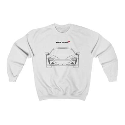 McLaren Artura white unisex sweatshirt