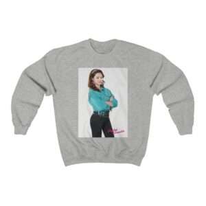 The Goldbergs Hayley Orrantia in Green Fringe Jacket - Sweatshirt