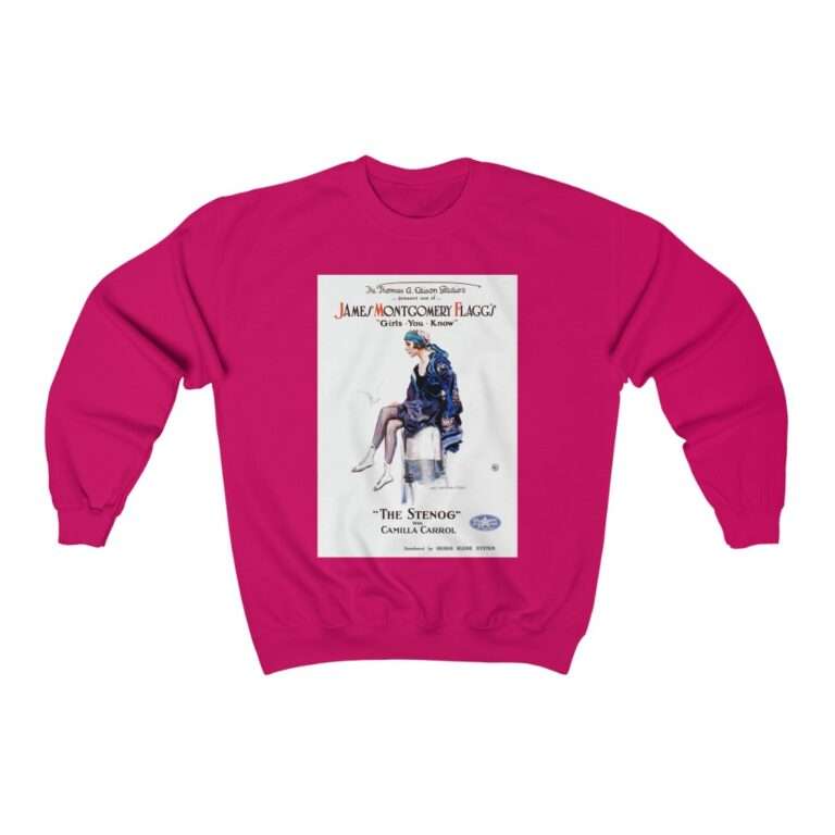 The Stenog by James Montgomery Flagg - Sweatshirt - Image 13