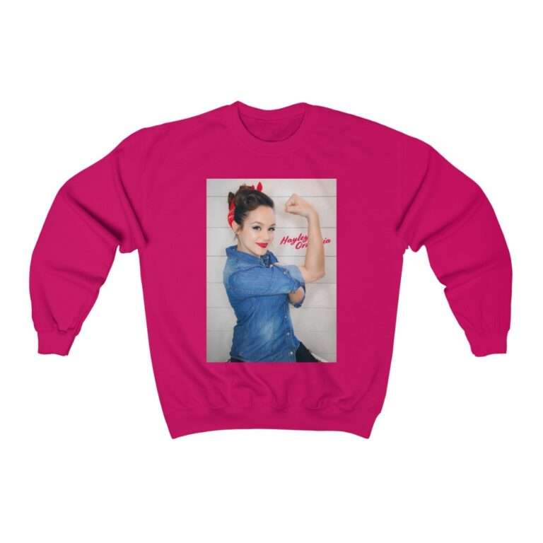 Actress Hayley Orrantia Women Power - Sweatshirt - Image 14