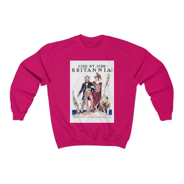 Uncle Sam Side by Side Britannia - James Montgomery Flagg - Sweatshirt - Image 13