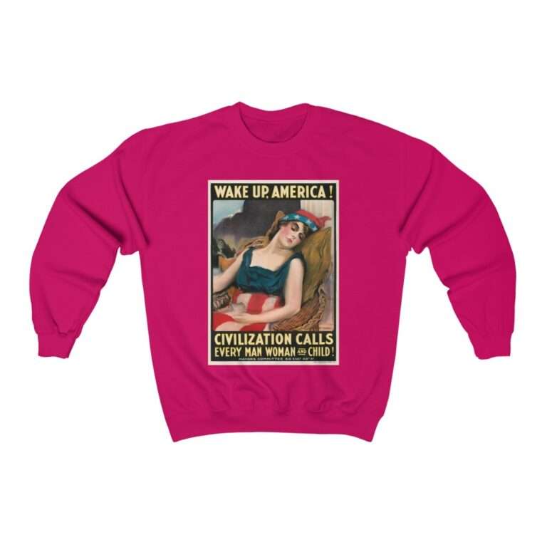 Wake Up America by James Montgomery Flagg - Sweatshirt - Image 13