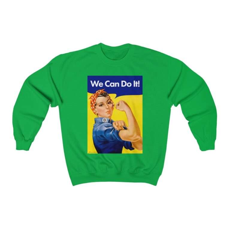 We Can Do it! WWII Poster Art - Sweatshirt - Image 6