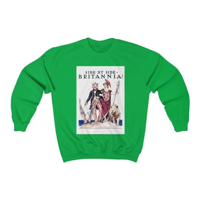 Uncle Sam Side by Side Britannia - James Montgomery Flagg - Sweatshirt - Image 6
