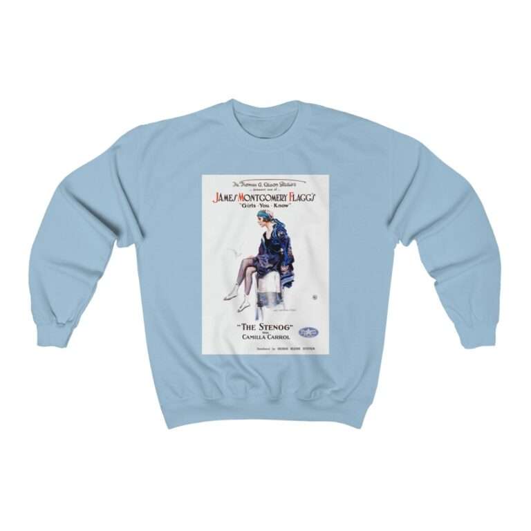 The Stenog by James Montgomery Flagg - Sweatshirt - Image 9
