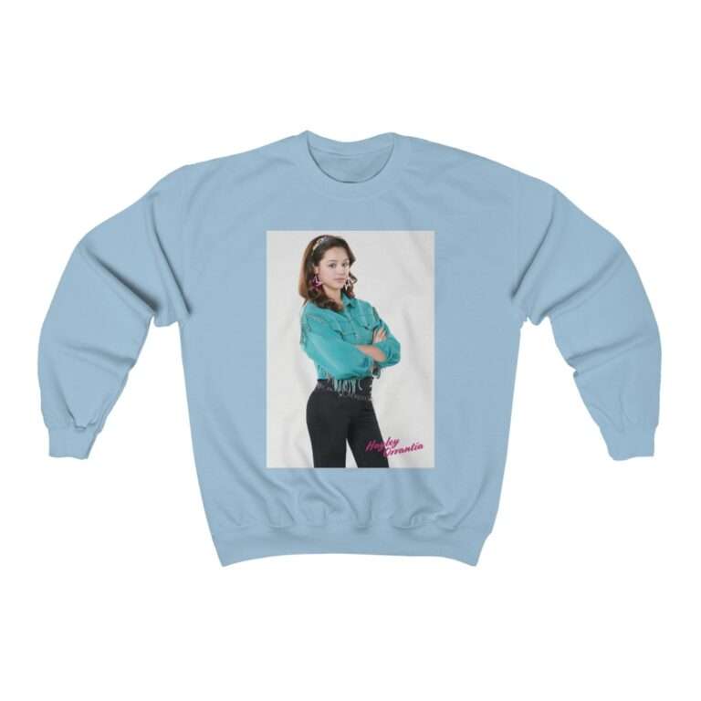 The Goldbergs Hayley Orrantia in Green Fringe Jacket - Sweatshirt - Image 9