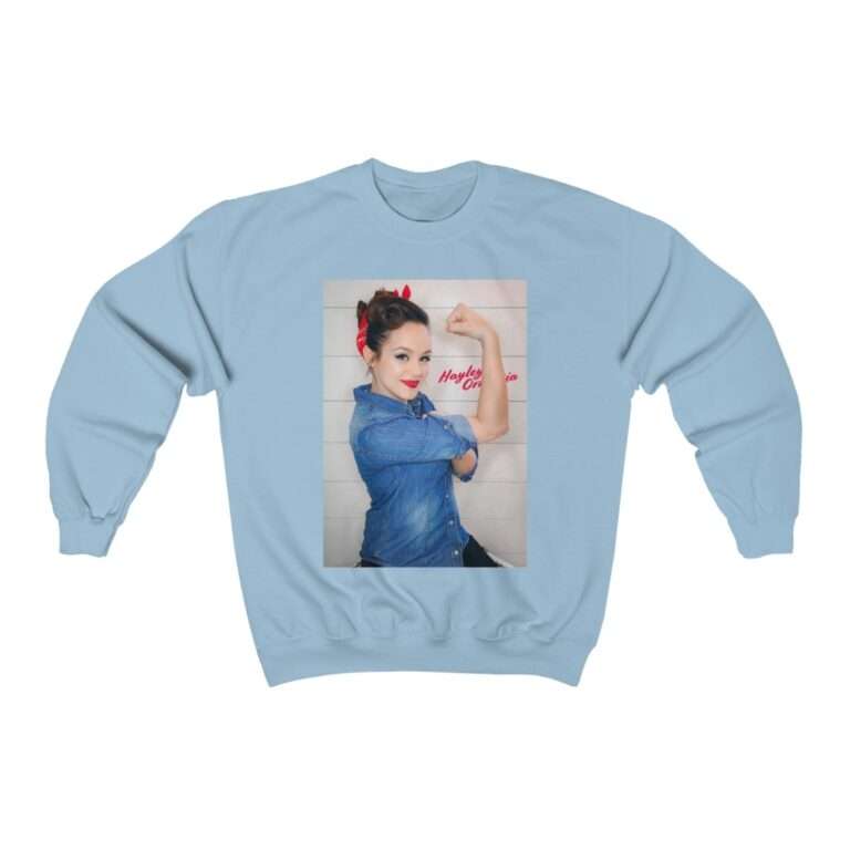 Actress Hayley Orrantia Women Power - Sweatshirt - Image 10