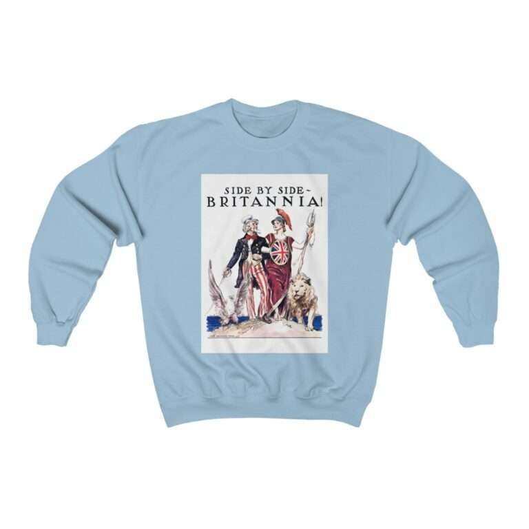 Uncle Sam Side by Side Britannia - James Montgomery Flagg - Sweatshirt - Image 9