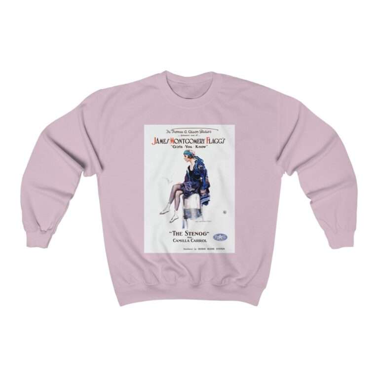 The Stenog by James Montgomery Flagg - Sweatshirt - Image 12