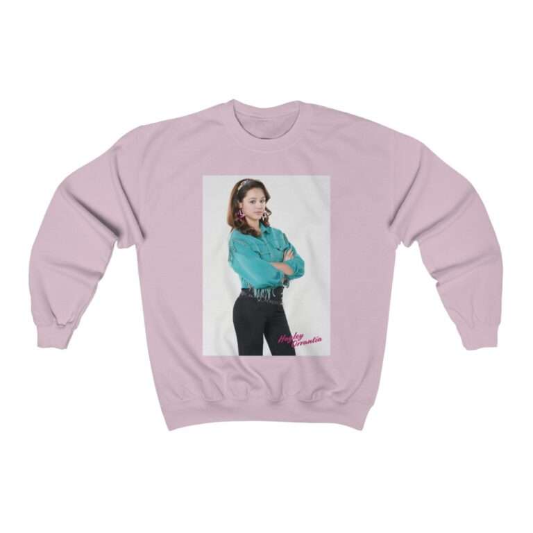 The Goldbergs Hayley Orrantia in Green Fringe Jacket - Sweatshirt - Image 12
