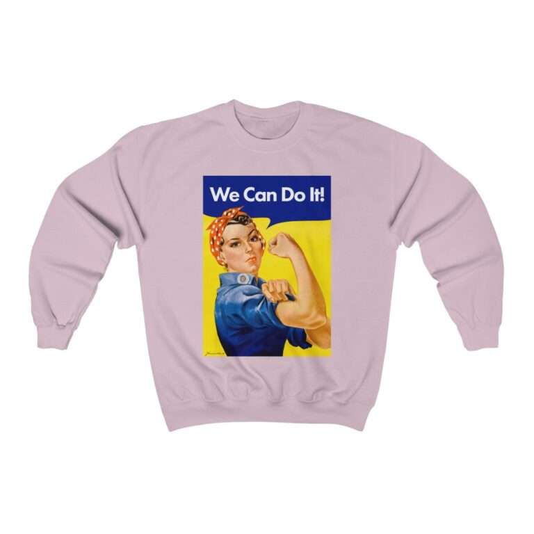 We Can Do it! WWII Poster Art - Sweatshirt - Image 12