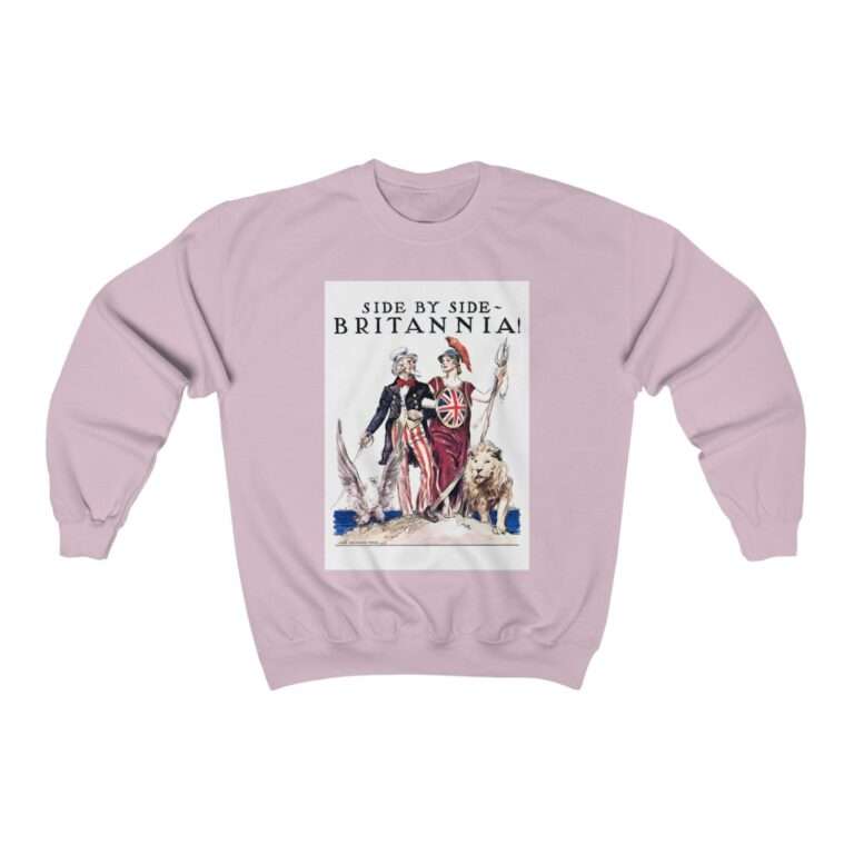 Uncle Sam Side by Side Britannia - James Montgomery Flagg - Sweatshirt - Image 12