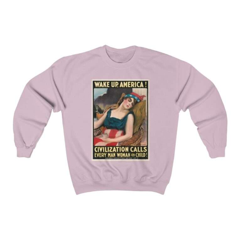 Wake Up America by James Montgomery Flagg - Sweatshirt - Image 12