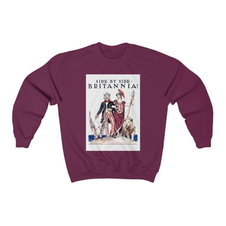 Uncle Sam Side by Side Britannia - James Montgomery Flagg - Sweatshirt - Image 14