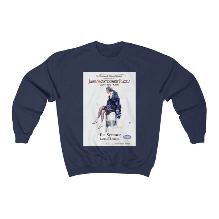 The Stenog by James Montgomery Flagg - Sweatshirt - Image 11
