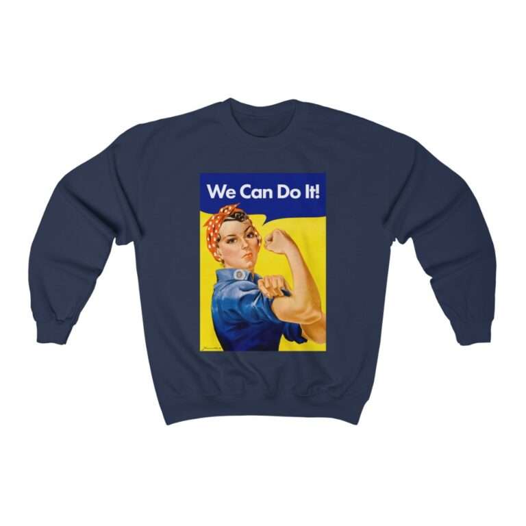 We Can Do it! WWII Poster Art - Sweatshirt - Image 11