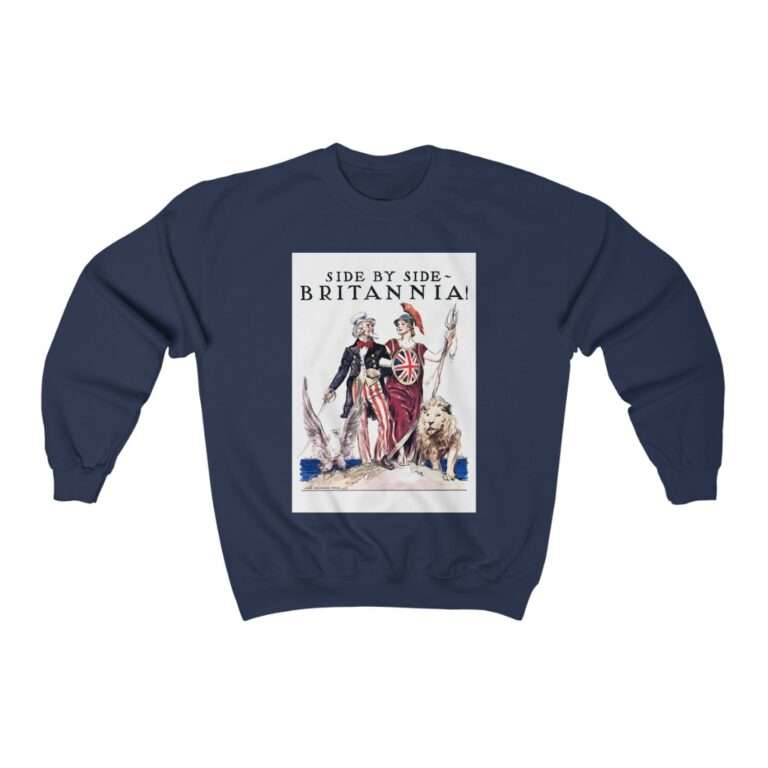 Uncle Sam Side by Side Britannia - James Montgomery Flagg - Sweatshirt - Image 11