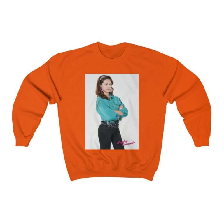 The Goldbergs Hayley Orrantia in Green Fringe Jacket - Sweatshirt - Image 5